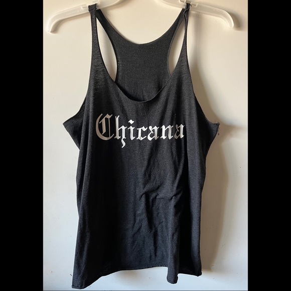 Next Level Apparel Tops - “Chicana” Loose Fit Tank Top